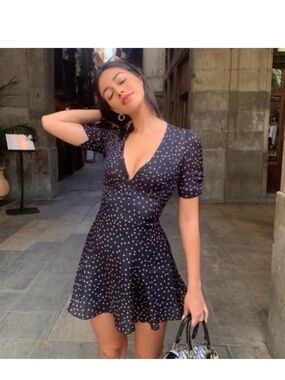 Realisation Par THE OZZIE Dress in Navy Star Size small